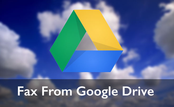 how to Fax from google drive